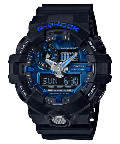 G-SHOCK GA-710-1A2 手表 黑色 #1