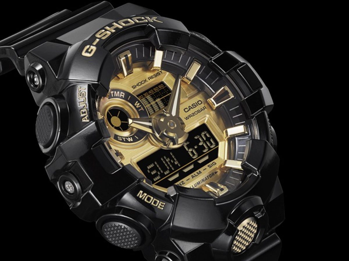 G-SHOCK GA-710GB-1A 手表 黑色 #7