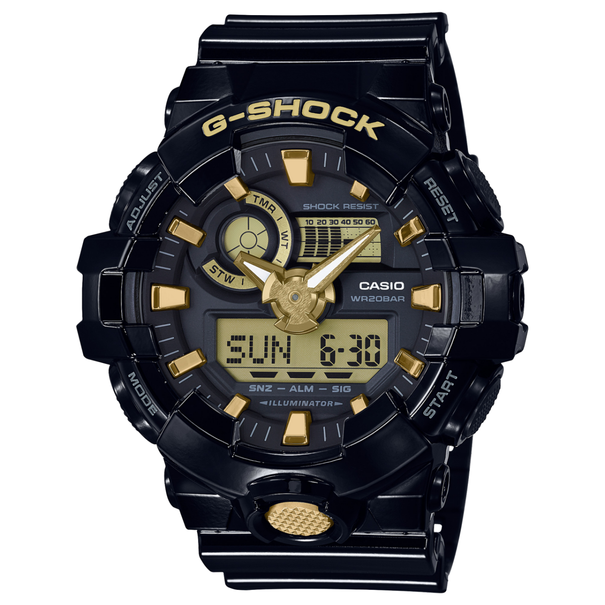 G-SHOCK GA-710GBX-1A9 手表  #1