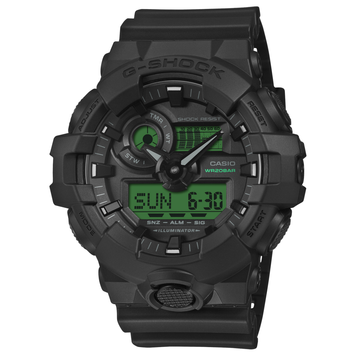 G-SHOCK GA-700BEG-1A 手表 黑色 #1