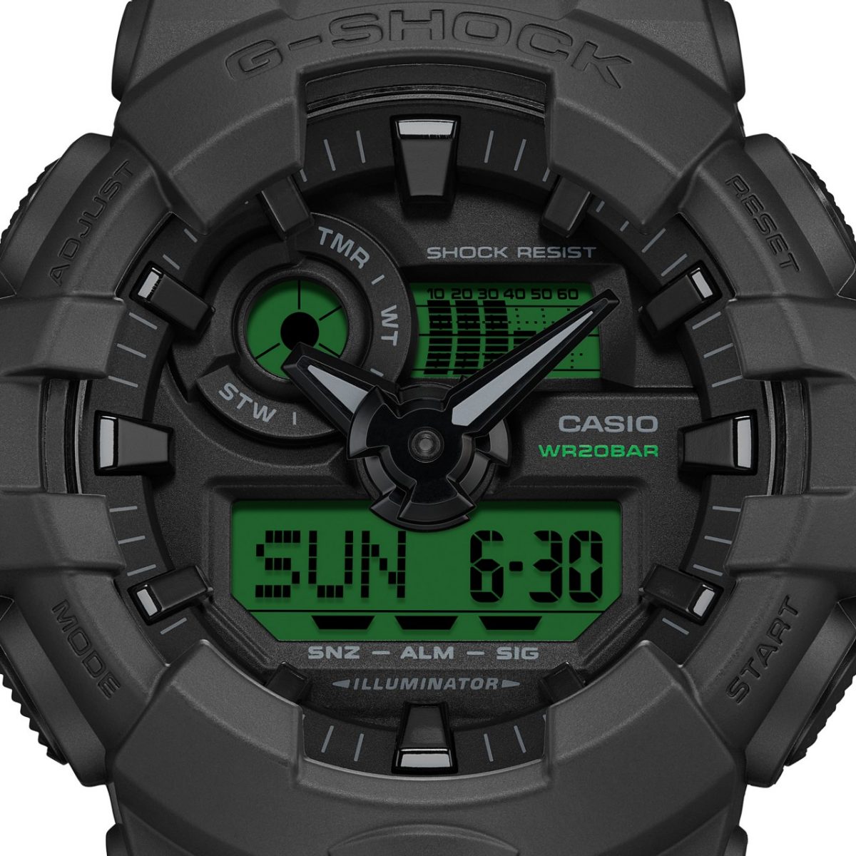 G-SHOCK GA-700BEG-1A 手表 黑色 #5