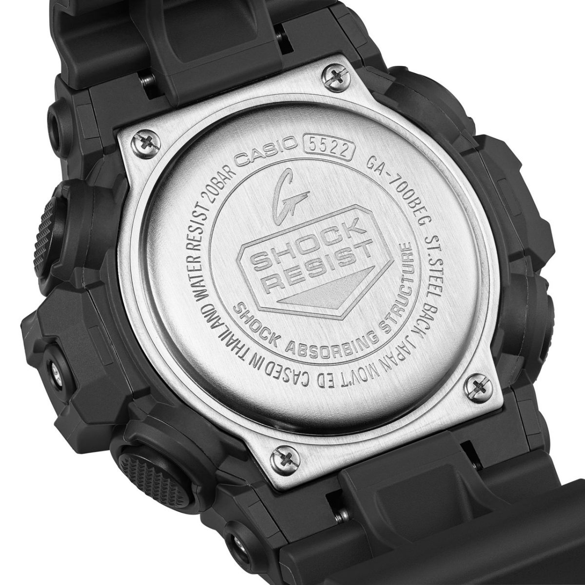 G-SHOCK GA-700BEG-1A 手表 黑色 #7