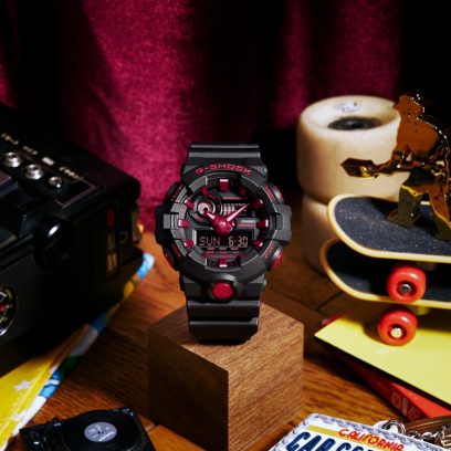 G-SHOCK GA-700BNR-1A 手表 黑色 #7