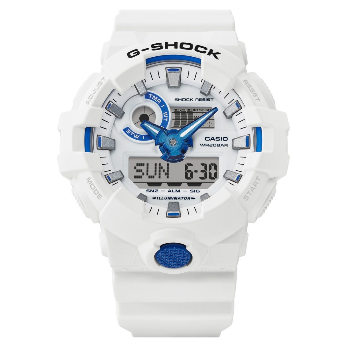 G-SHOCK GA-700HDS-7A 手表 白色 #6