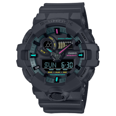 G-SHOCK GA-700MF-1A 手表 黑色 #5