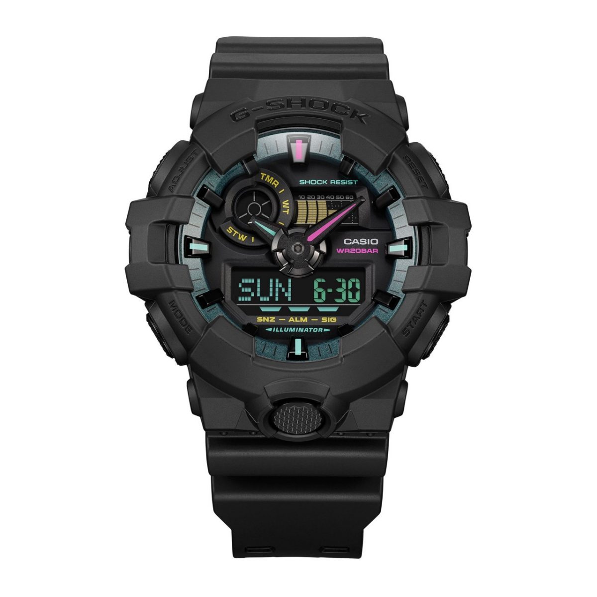 G-SHOCK GA-700MF-1A 手表 黑色 #7