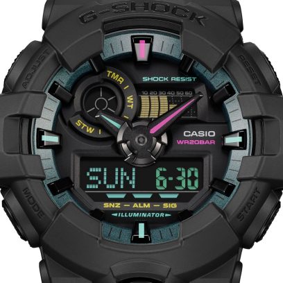 G-SHOCK GA-700MF-1A 手表 黑色 #8