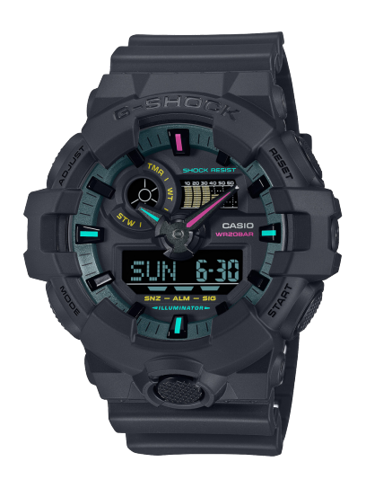 G-SHOCK GA-700MF-1A 手表 黑色 #1