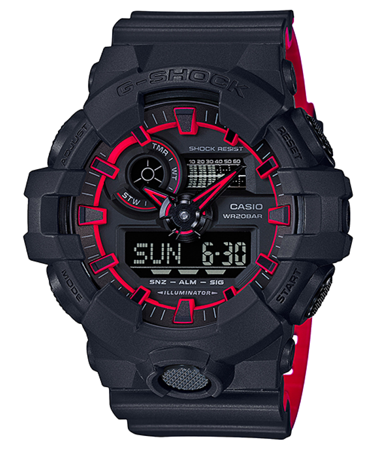 G-SHOCK GA-700SE-1A4 手表 黑色 #1