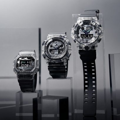 从左向右：DW-5600SKC-1、GA-100SKC-1A、GA-700SKC-1A #11