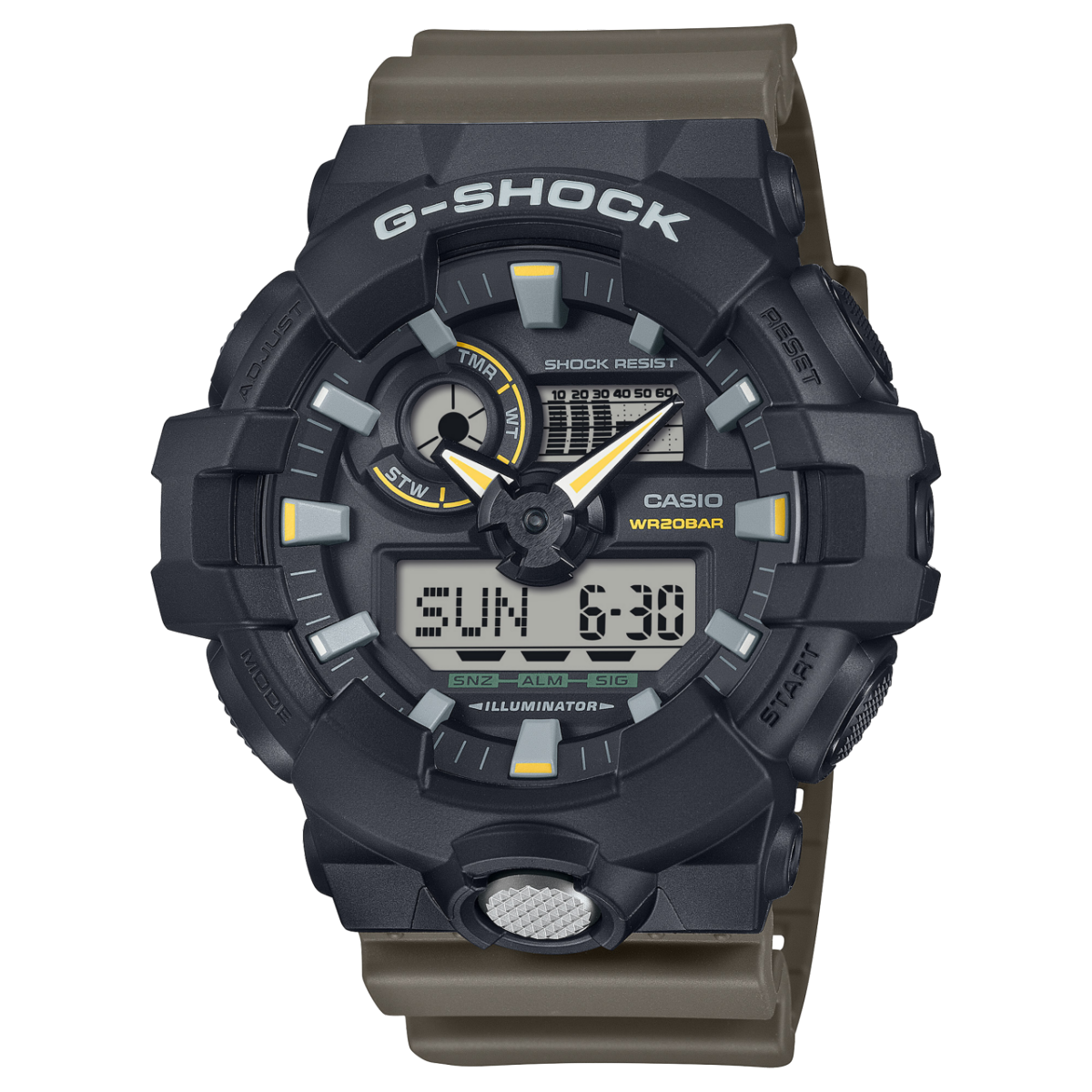 G-SHOCK GA-710TU-1A3 手表 黑色 #1