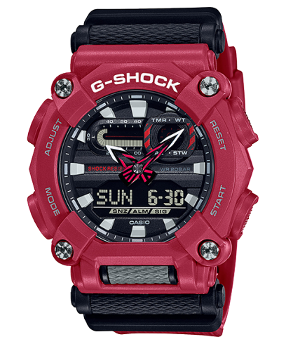 G-SHOCK GA-900-4A 手表 红色 #1