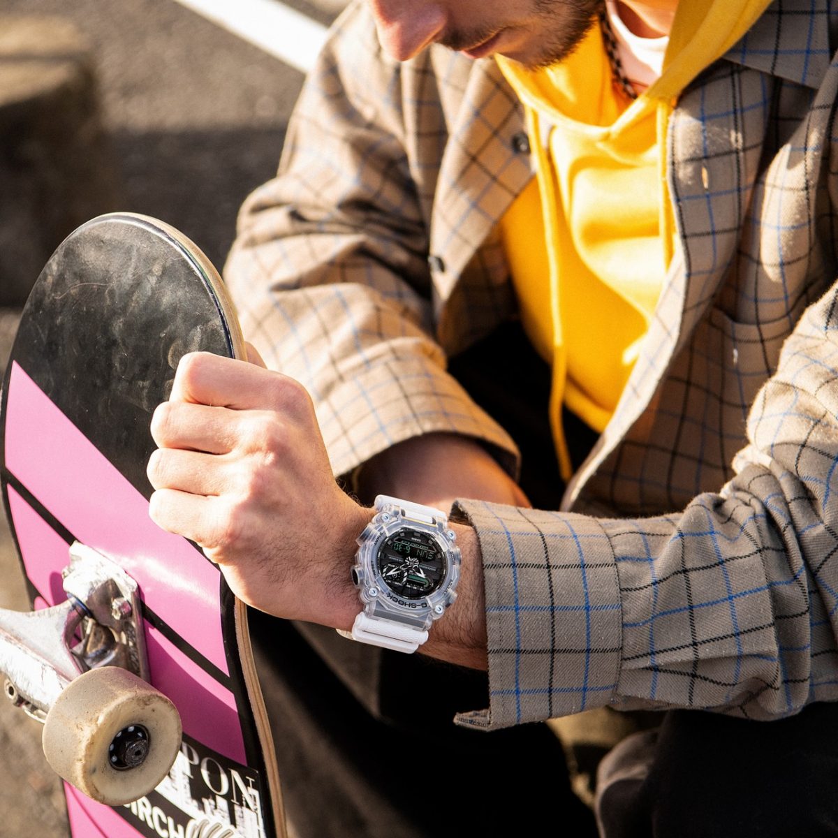 G-SHOCK GA-900SKL-7A 手表 透明色 #2