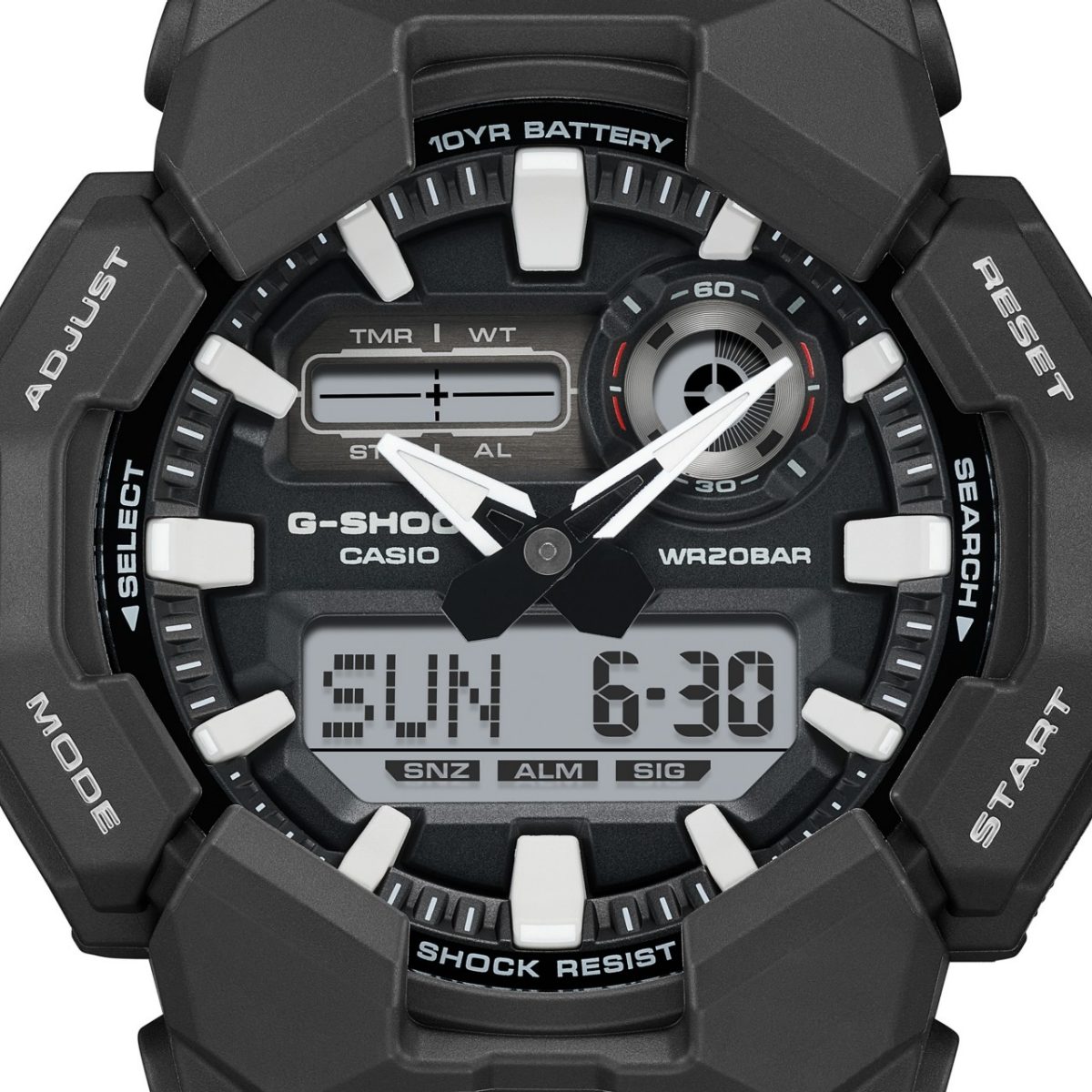 G-SHOCK GA-010-1A 手表 黑色 #8