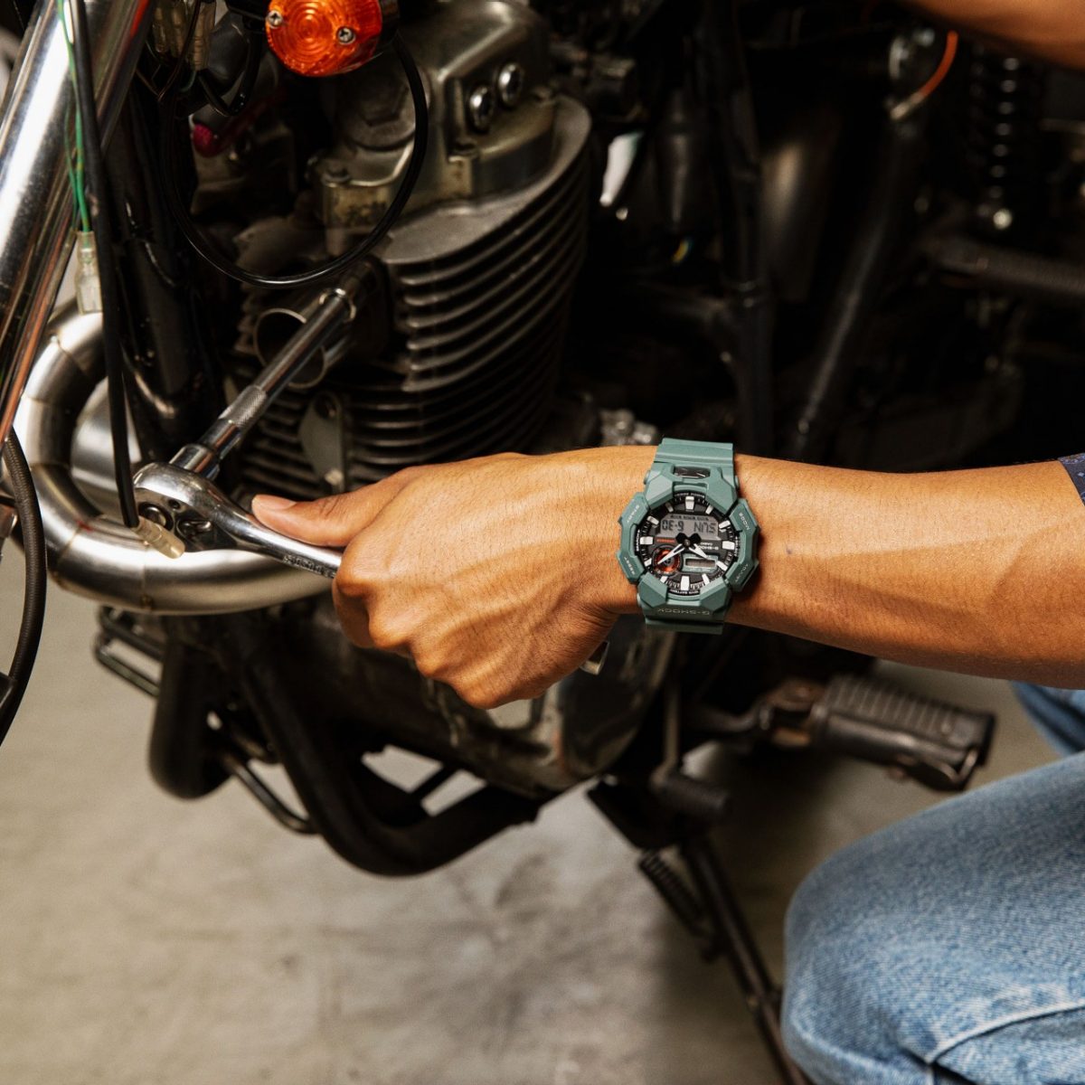G-SHOCK GA-010-2A 手表 蓝色、浅蓝色 #10