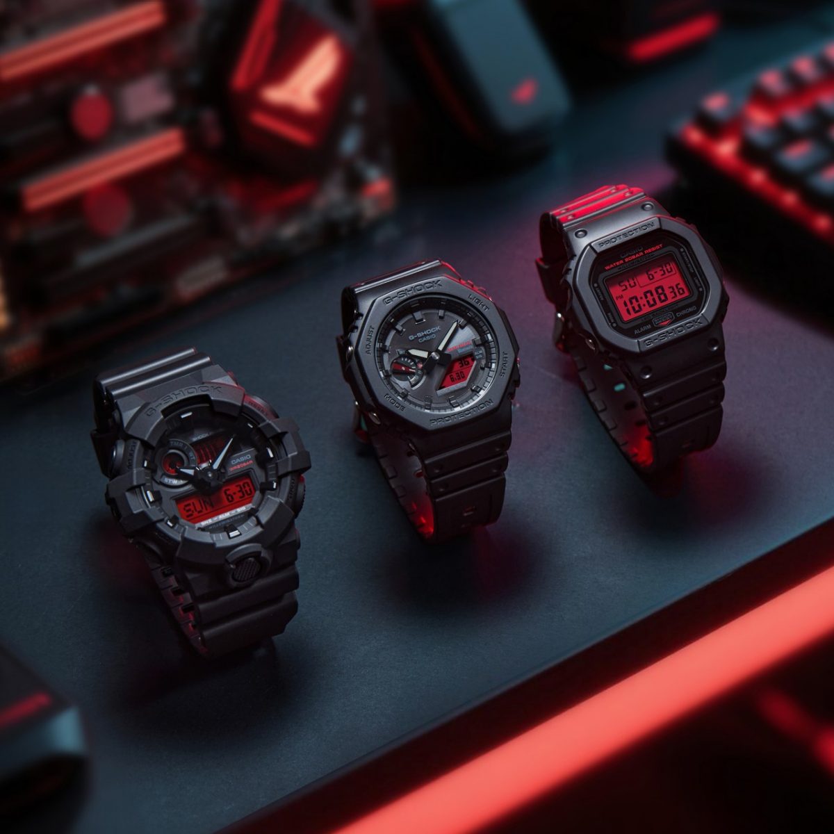 G-SHOCK GA-B2100BBR-1A 手表 黑色 #3