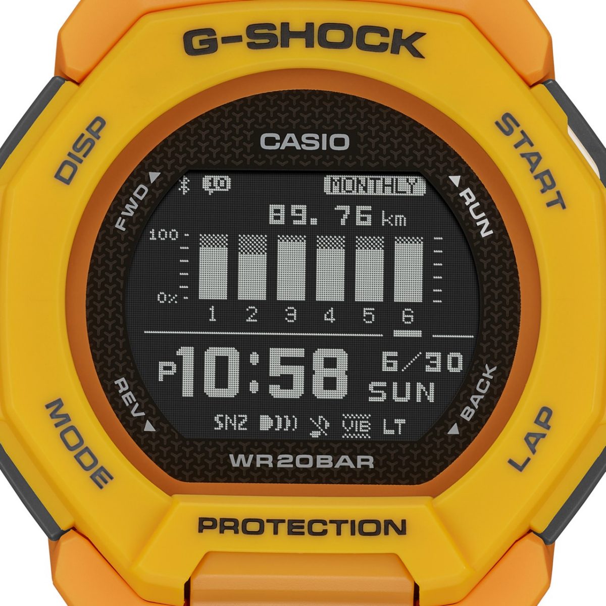 G-SHOCK GBD-300-9 手表 黄色 #5