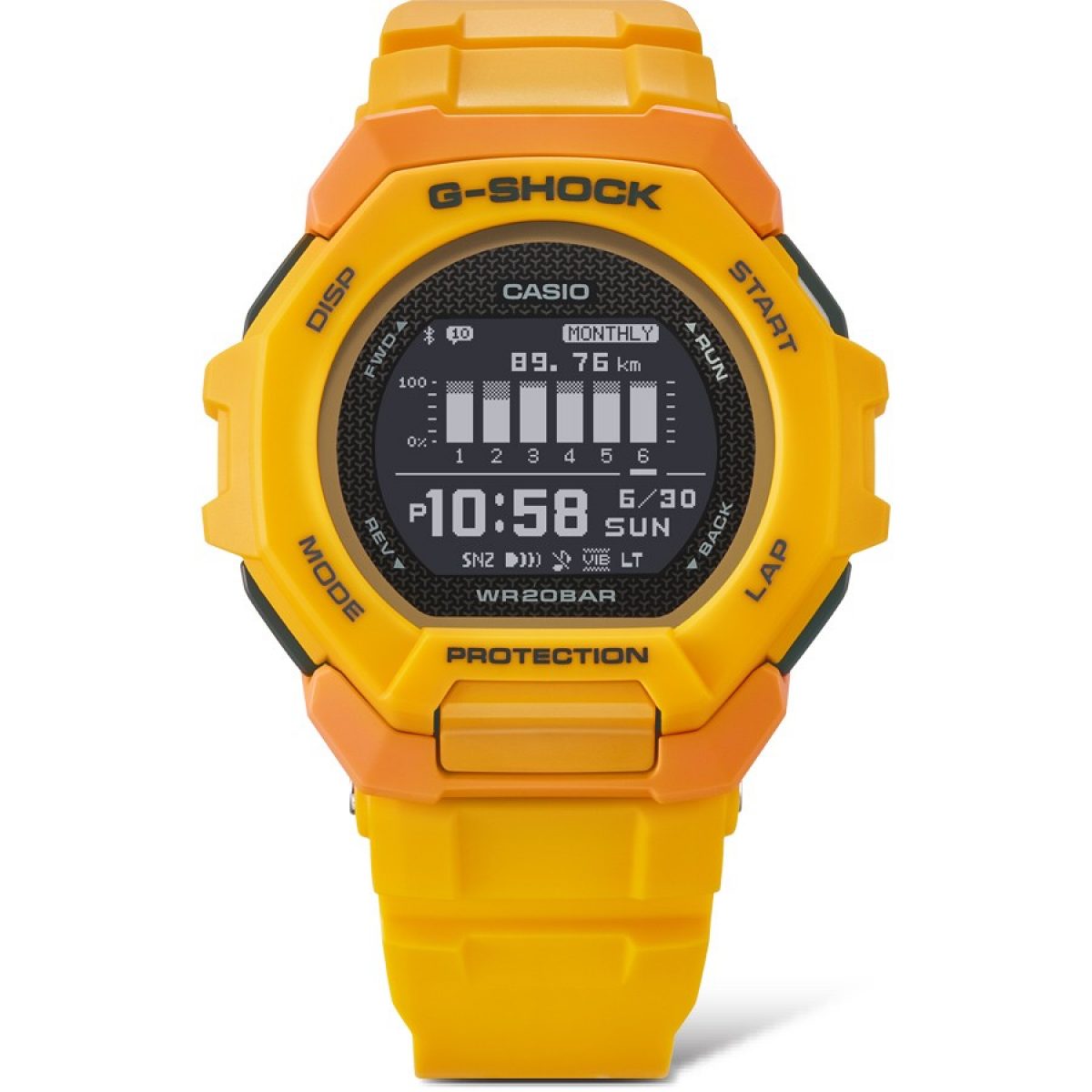 G-SHOCK GBD-300-9 手表 黄色 #4