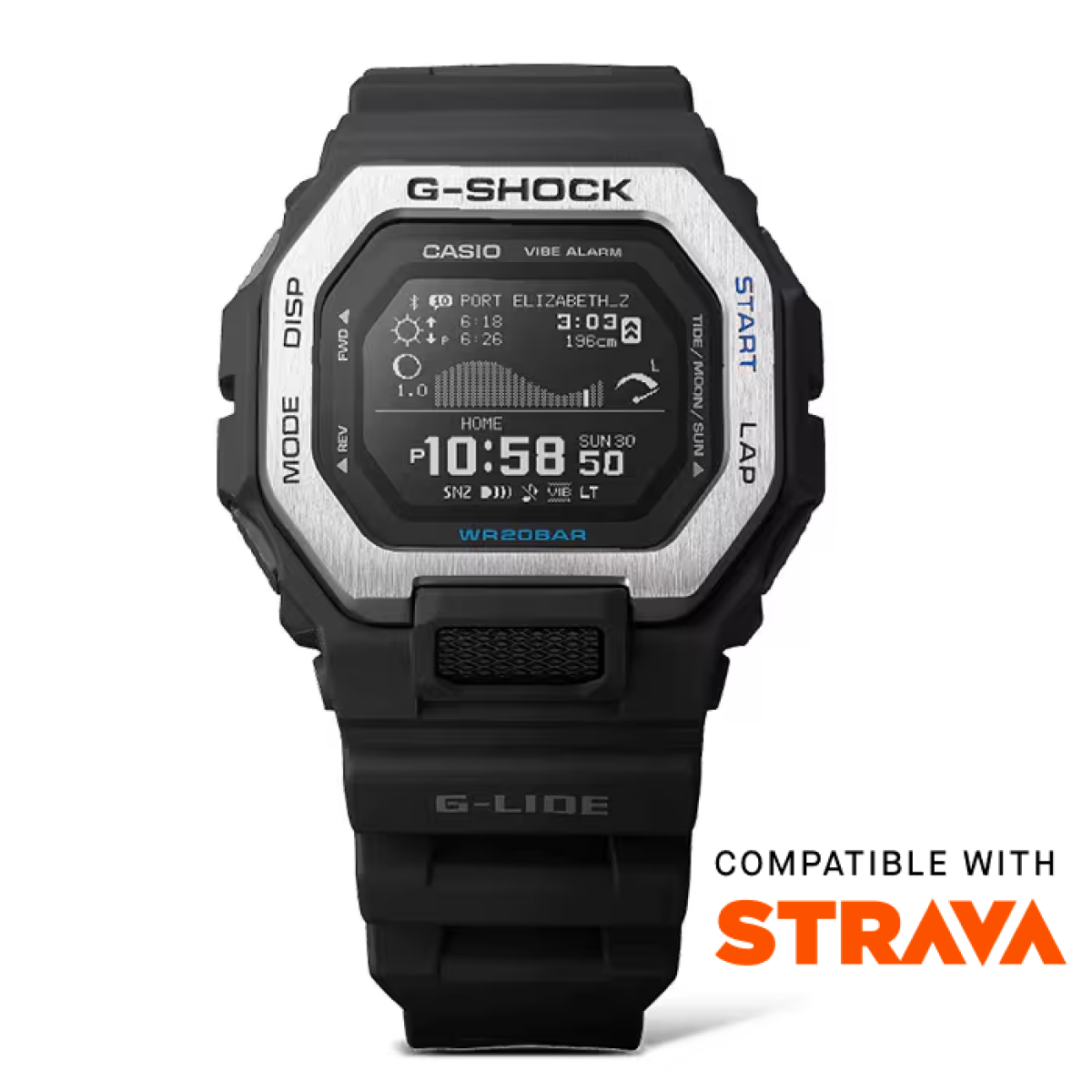 G-SHOCK GBX-100-1 手表 银色 #2