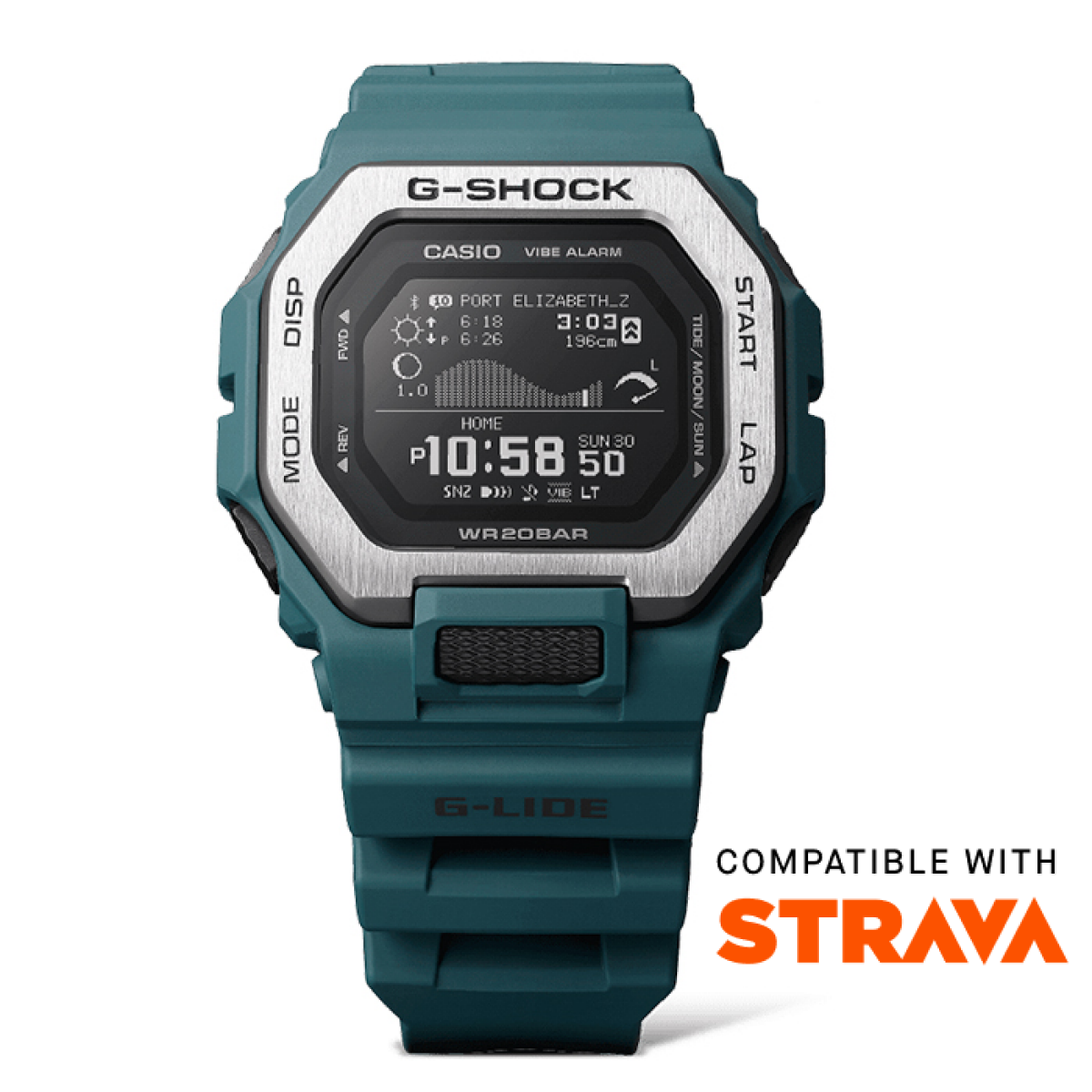 G-SHOCK GBX-100-2 手表 银色 #2