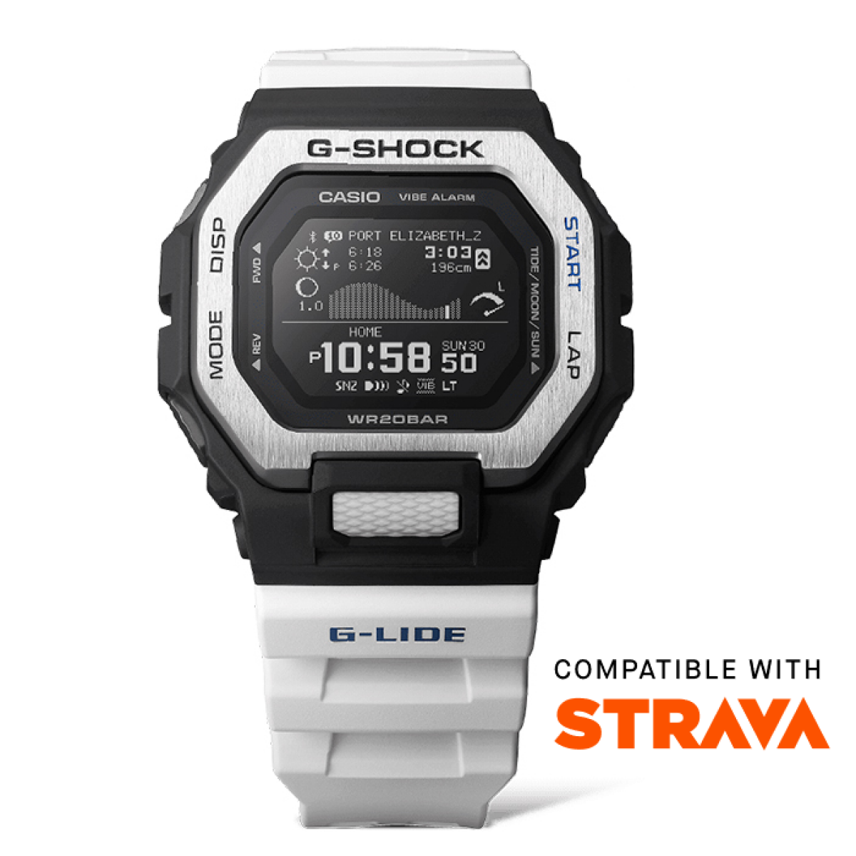 G-SHOCK GBX-100-7 手表 银色 #2