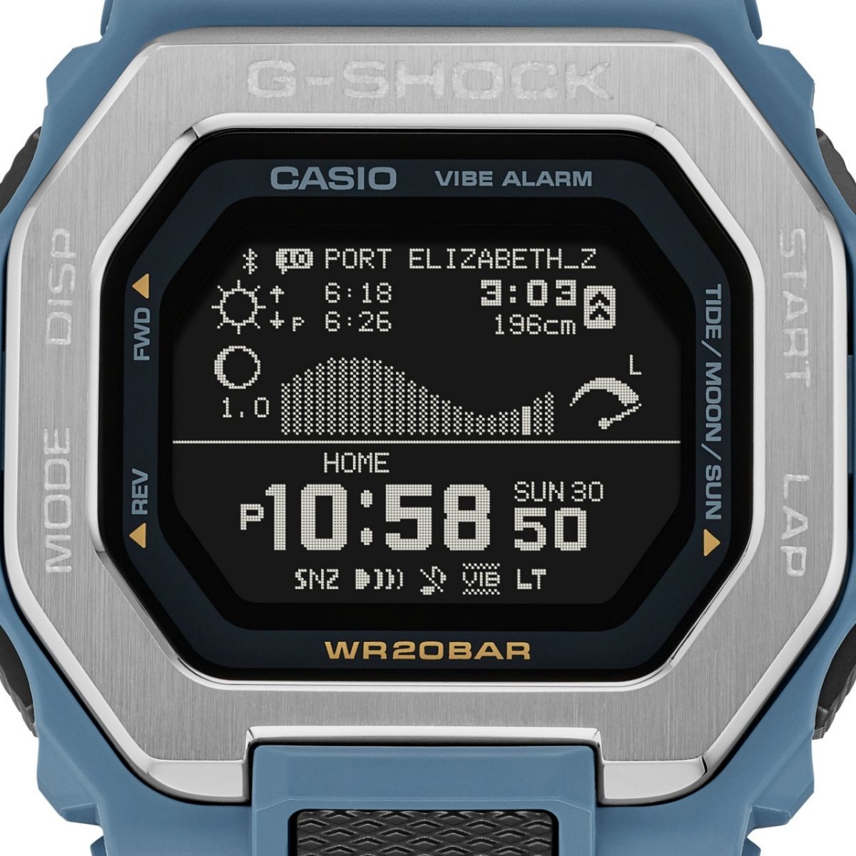 G-SHOCK GBX-100-2A 手表 银色 #4