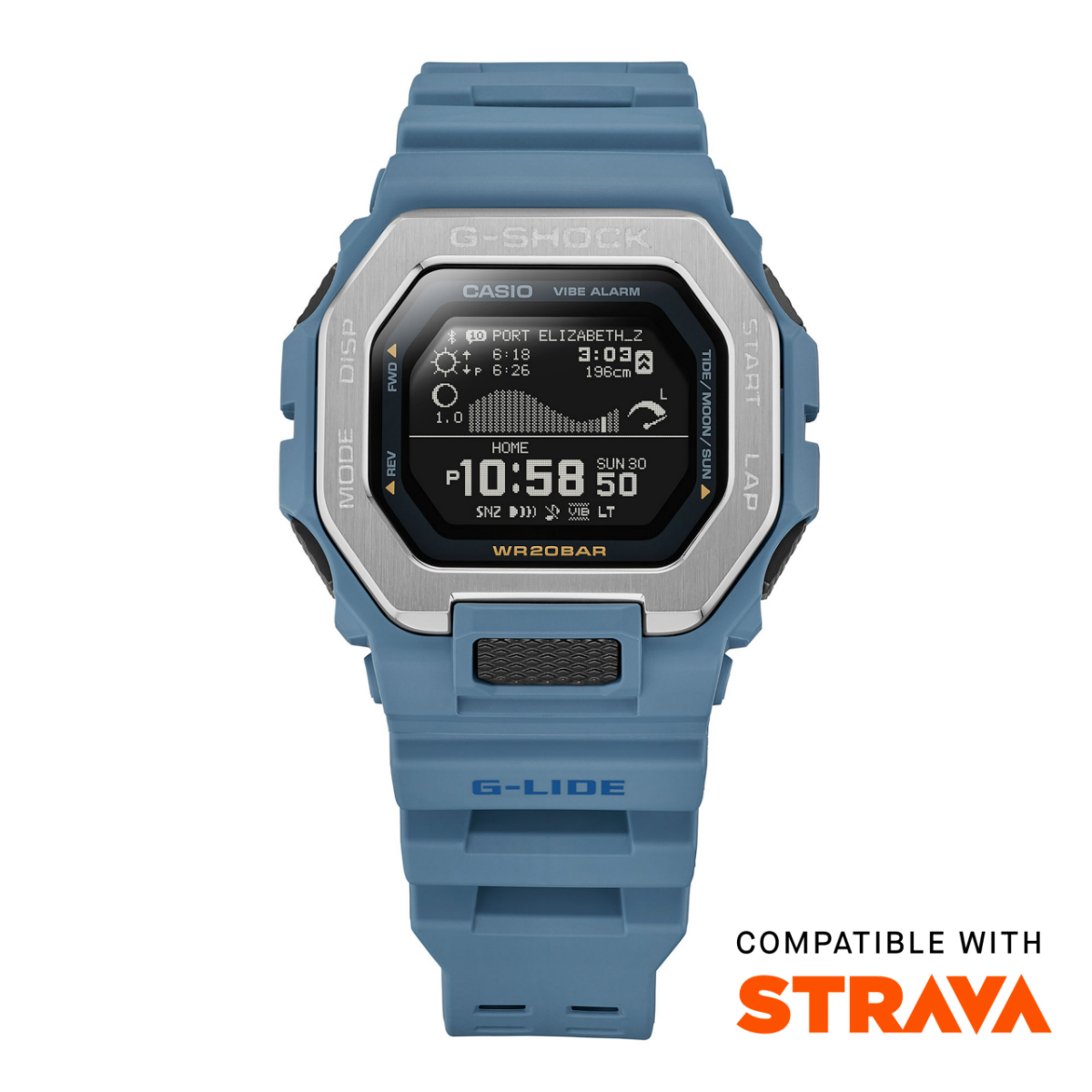 G-SHOCK GBX-100-2A 手表 银色 #2