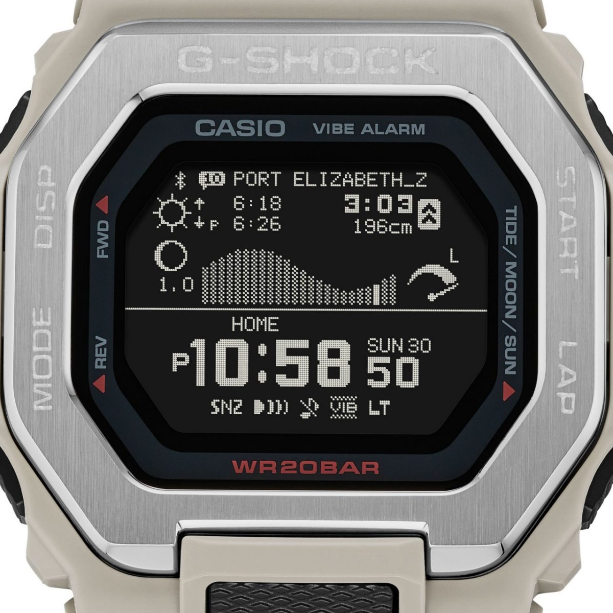 G-SHOCK GBX-100-8 手表 银色 #4
