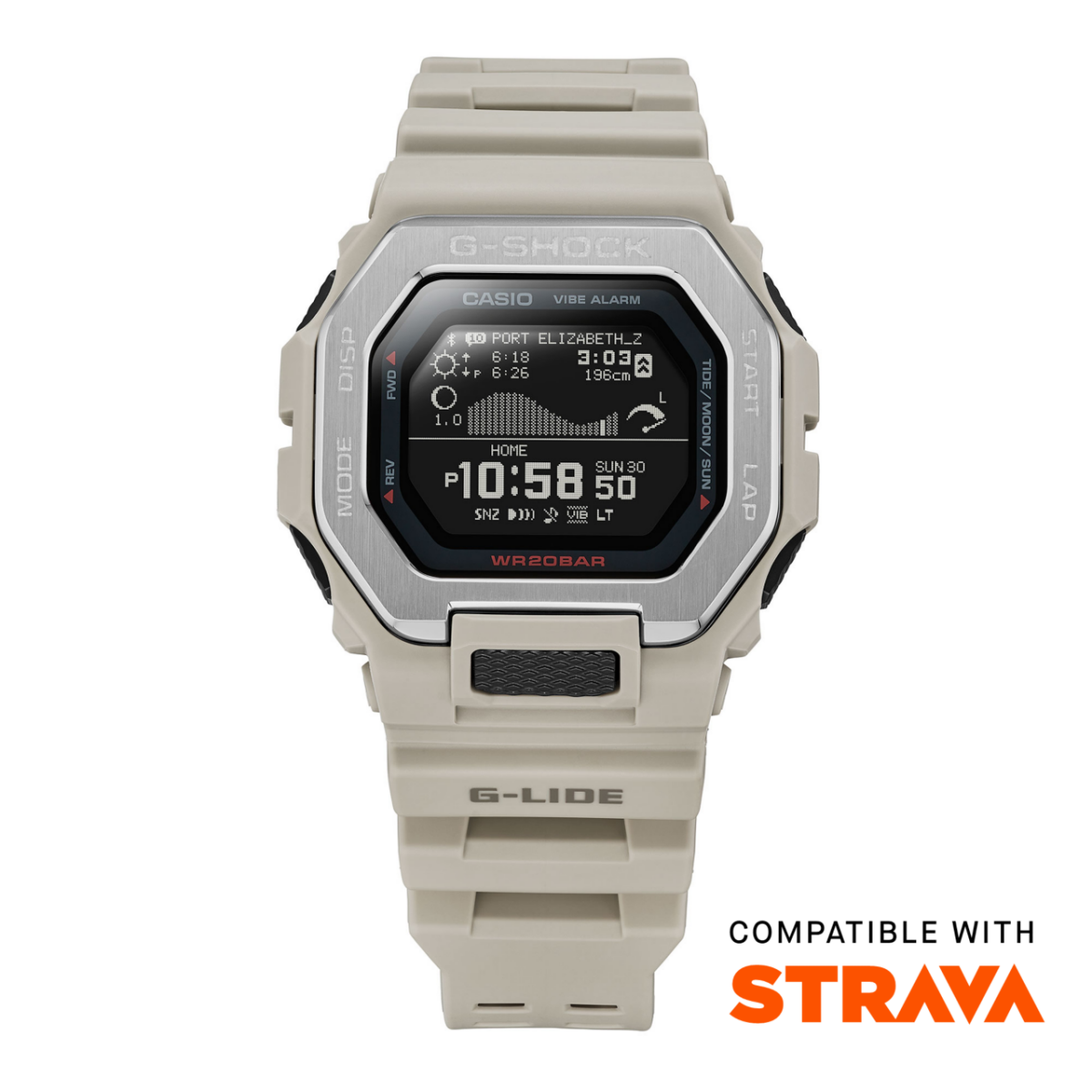G-SHOCK GBX-100-8 手表 银色 #2