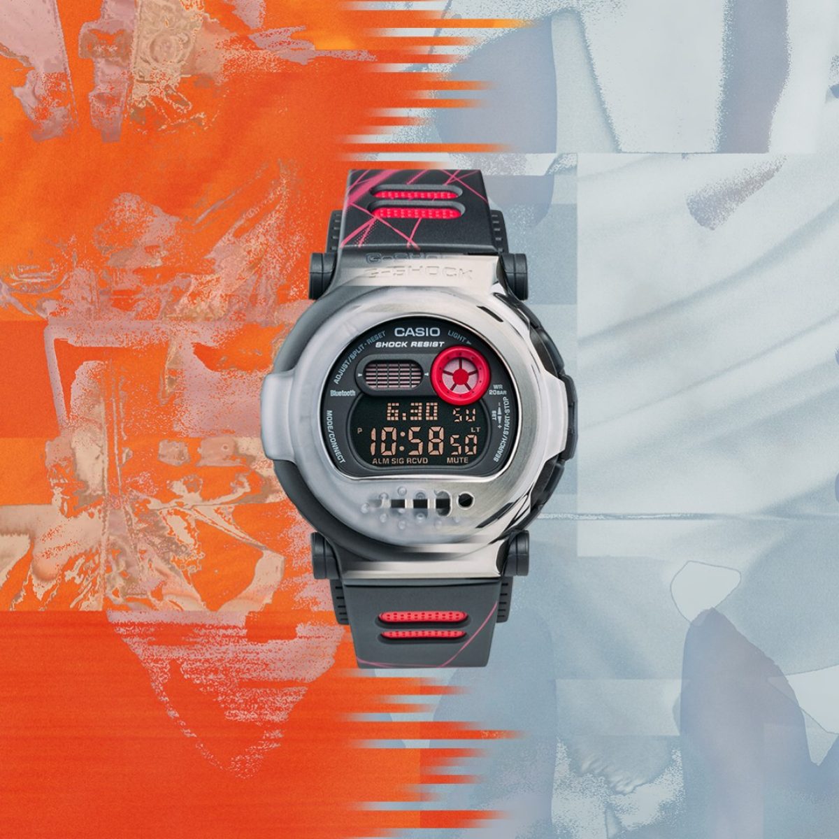 G-SHOCK G-B001MVA-1 手表 银色 #3