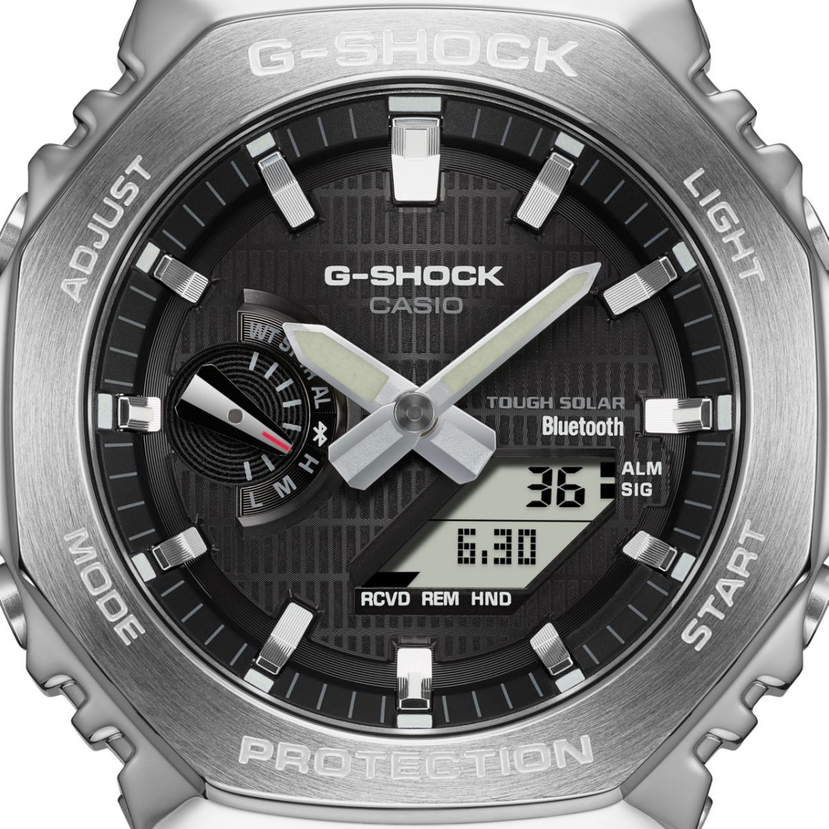 G-SHOCK GBM-2100-1A 手表 银色 #7