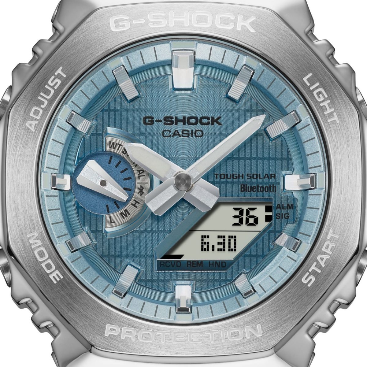 G-SHOCK GBM-2100A-1A2 手表 银色 #7