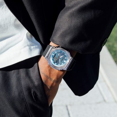G-SHOCK GBM-2100A-1A2 手表 银色 #12