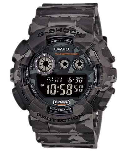 G-SHOCK GD-120CM-8 手表 灰色 #1