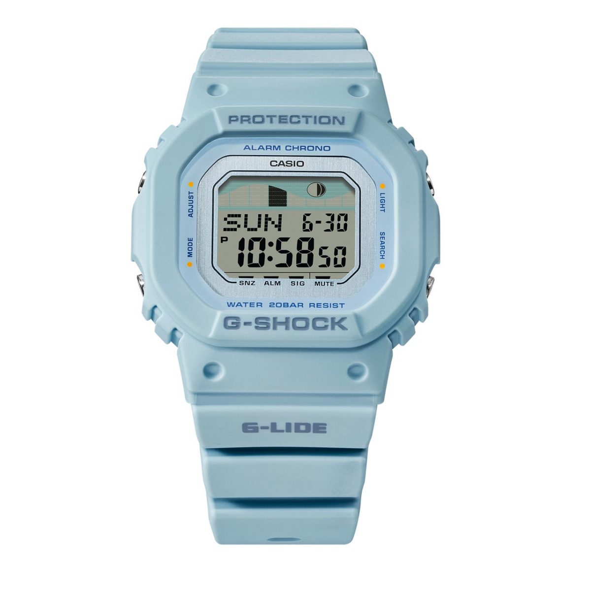 G-SHOCK GLX-S5600-2 手表 蓝色、浅蓝色 #4