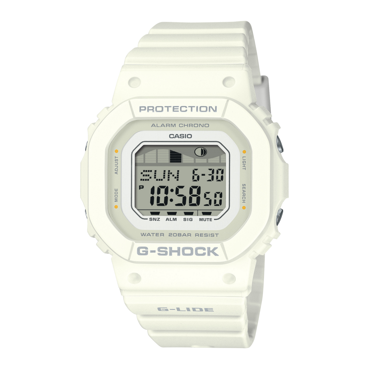 G-SHOCK GLX-S5600-7B 手表 白色 #1