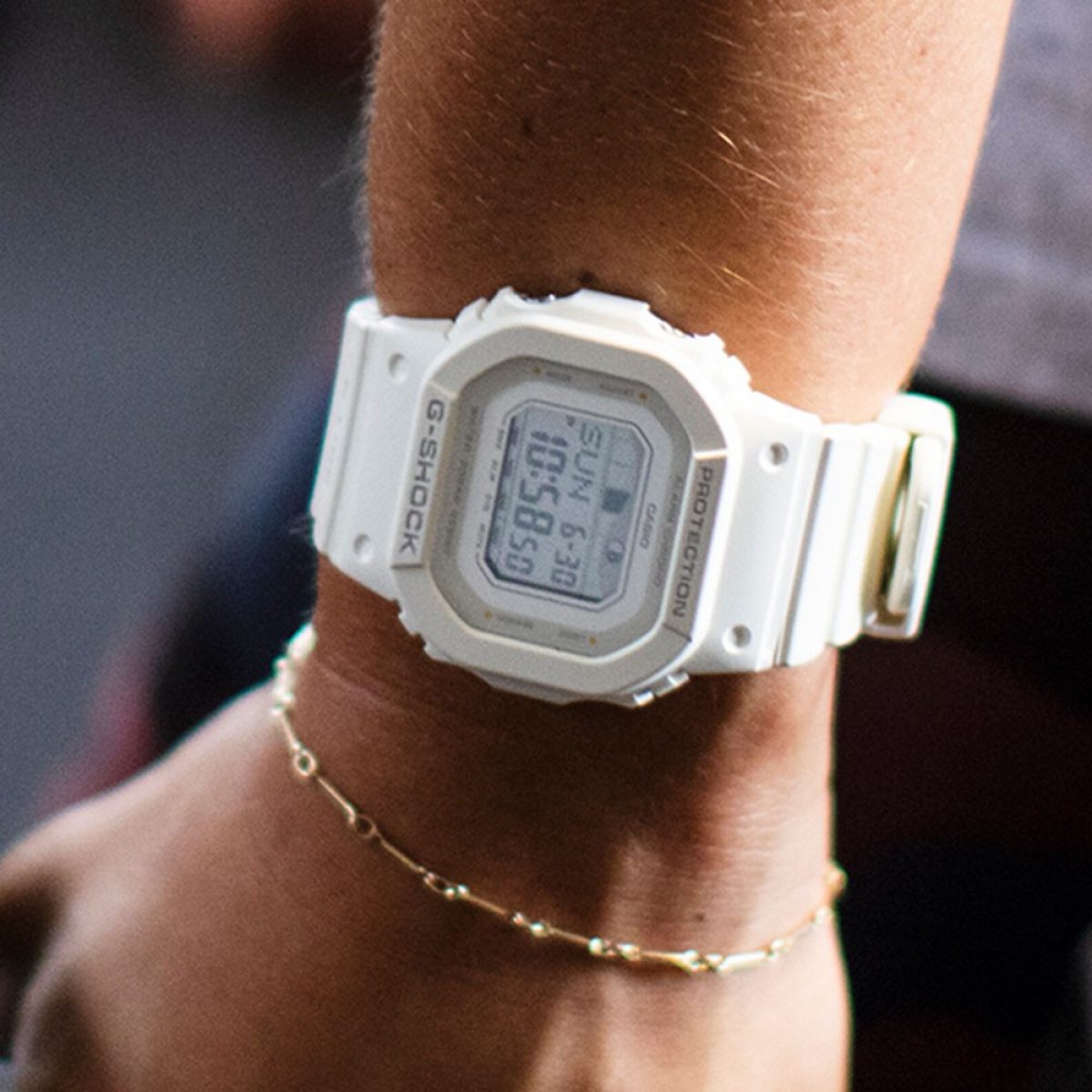 G-SHOCK GLX-S5600-7B 手表 白色 #3