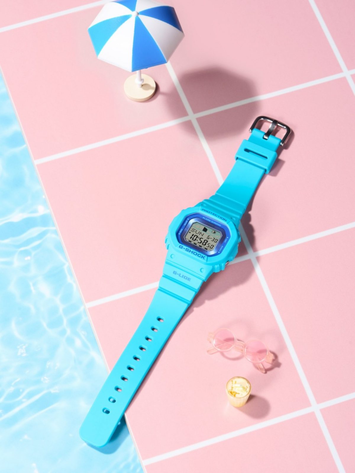 G-SHOCK GLX-S5610-2 手表 蓝色、浅蓝色 #2