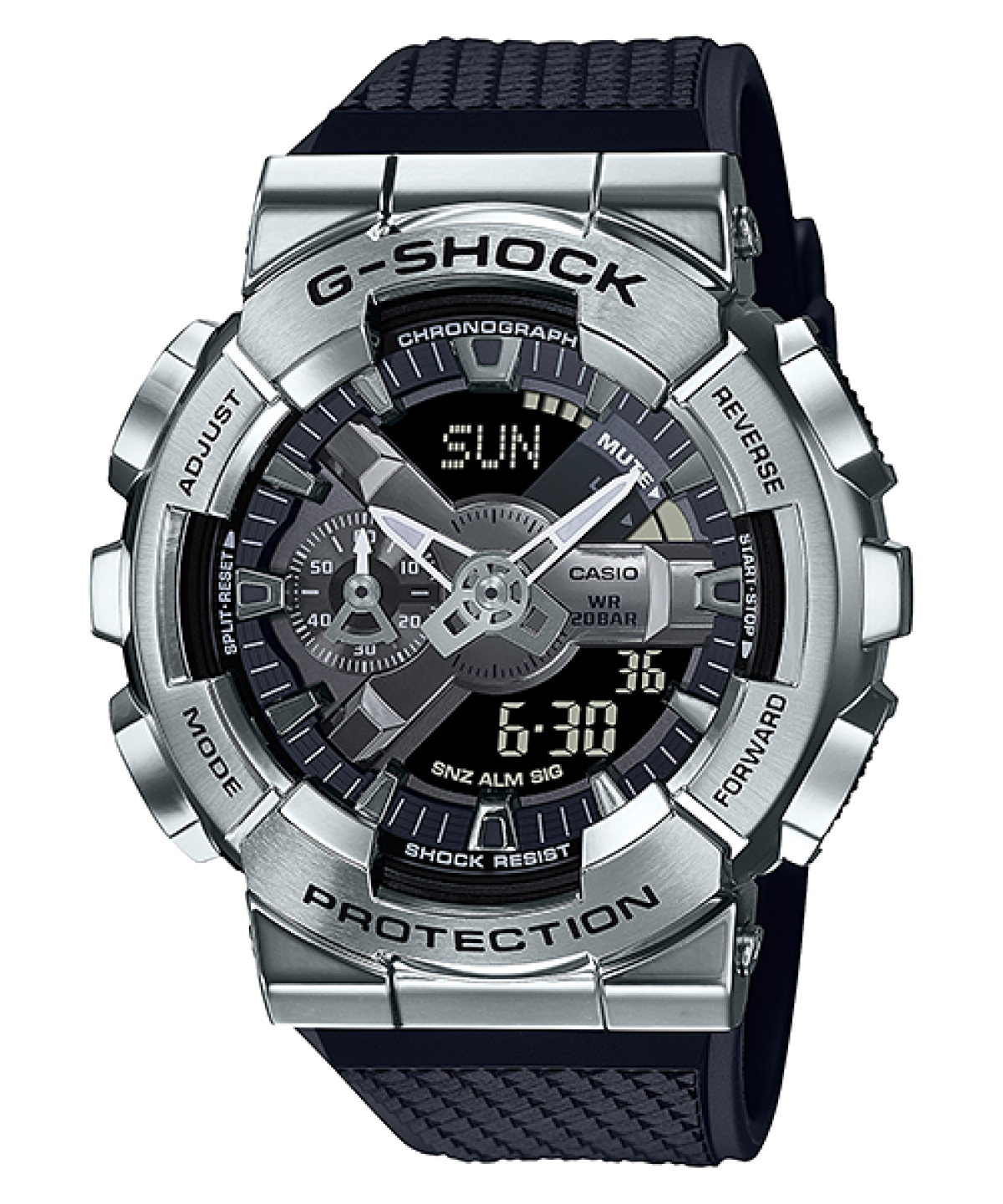 G-SHOCK GM-110-1A 手表 银色 #1