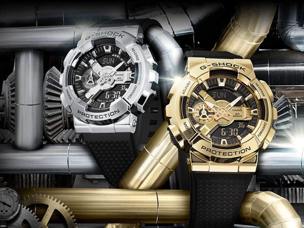 G-SHOCK GM-110-1A 手表 银色 #4