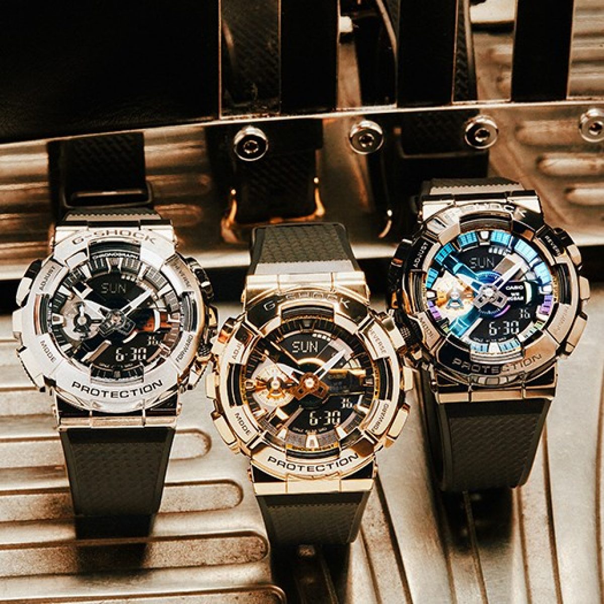 G-SHOCK GM-110-1A 手表 银色 #7