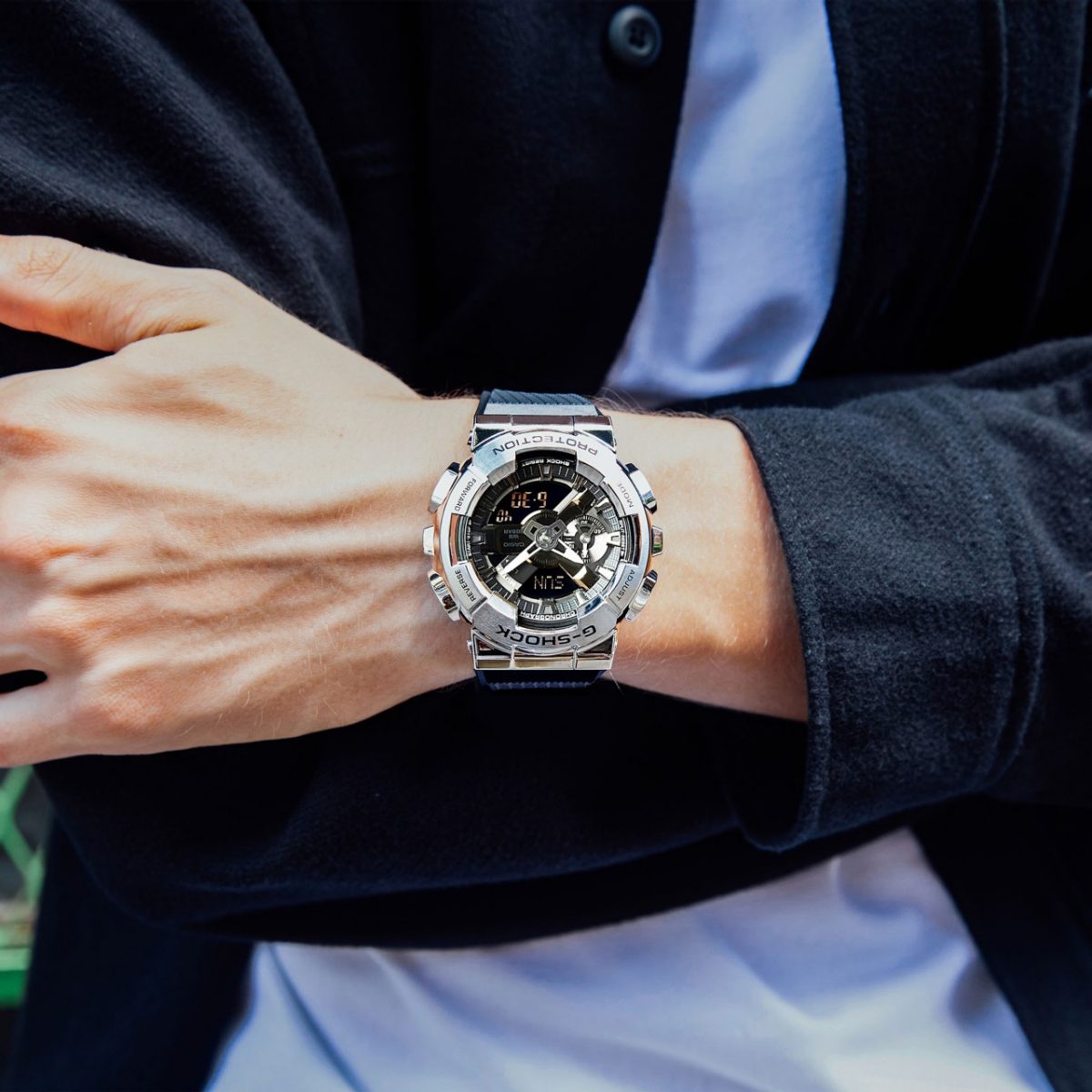 G-SHOCK GM-110-1A 手表 银色 #2
