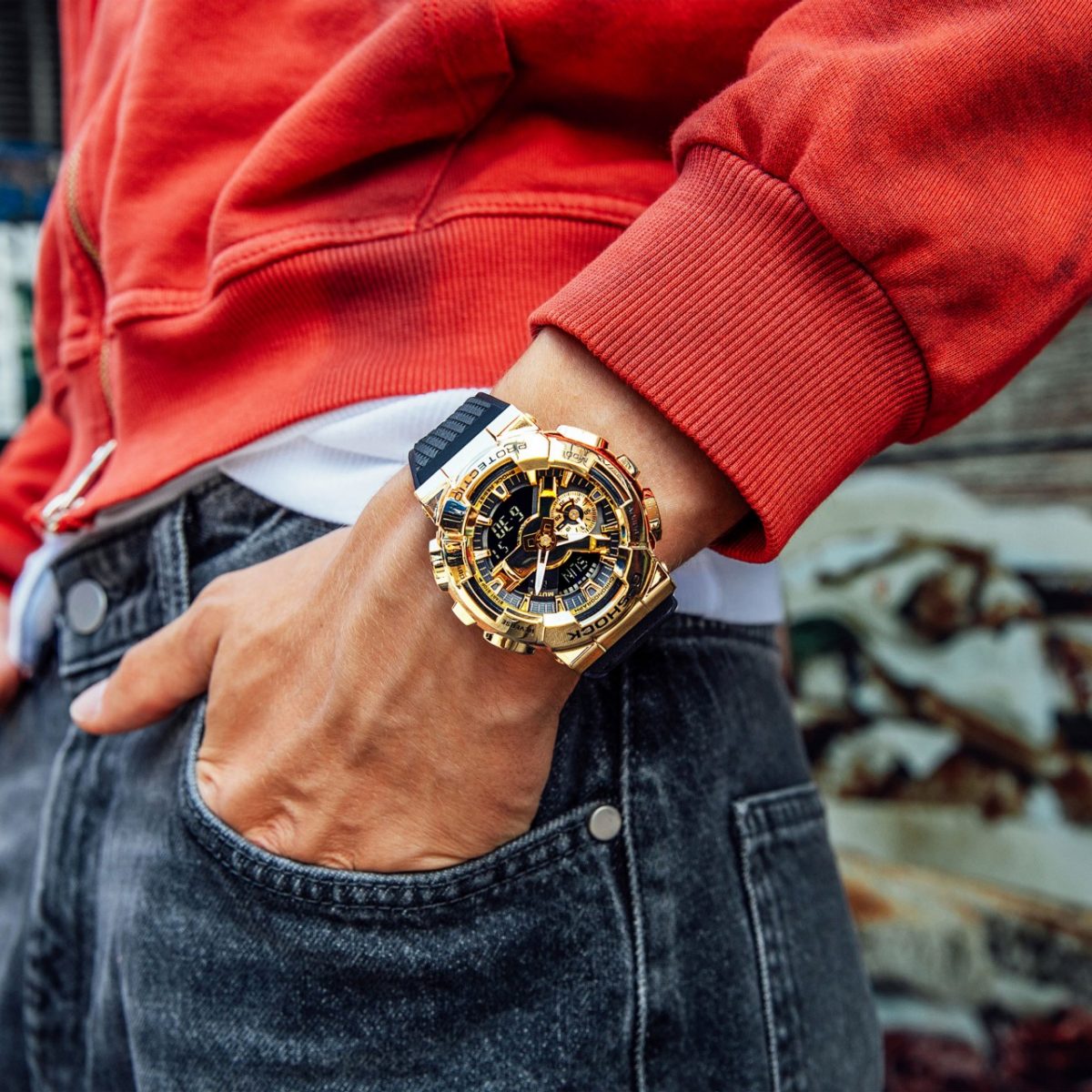 G-SHOCK GM-110G-1A9 手表 金色 #2