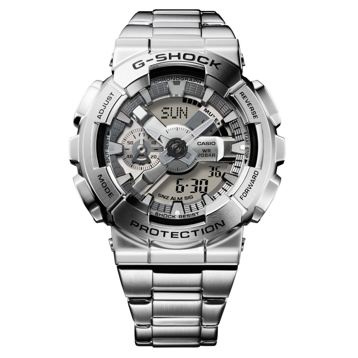 G-SHOCK GM-110D-8A 手表 银色 #6