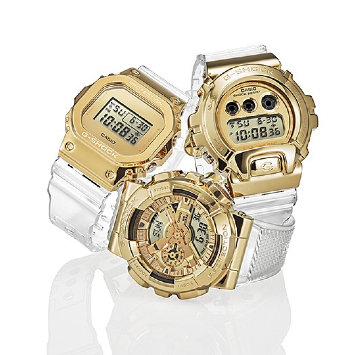 G-SHOCK GM-5600SG-9 手表 金色 #10