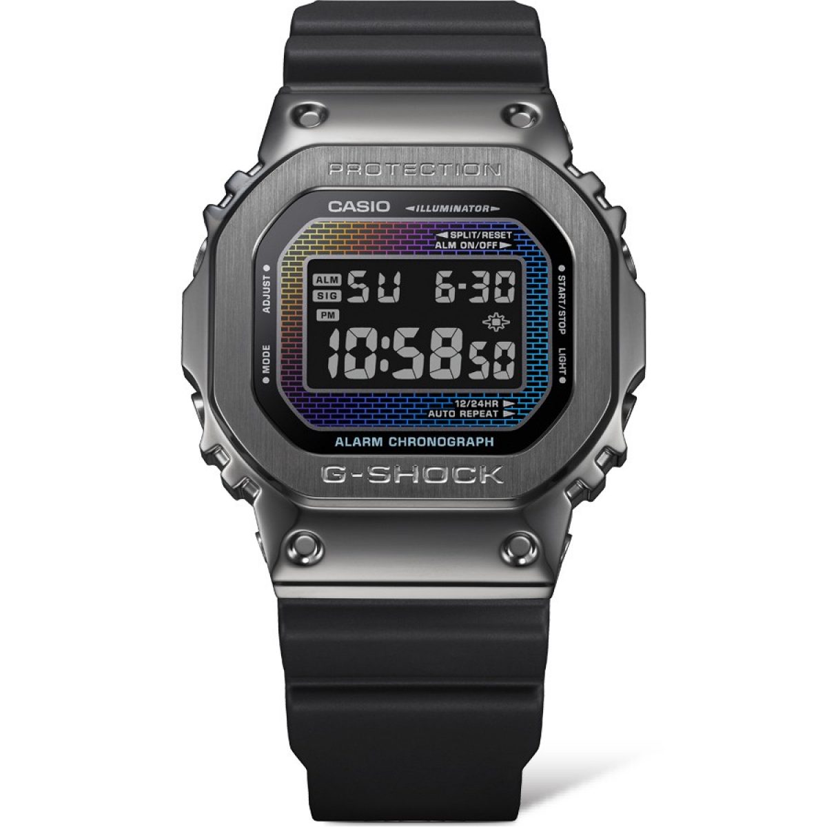 G-SHOCK GM-5600BRW-1 手表 银色 #5