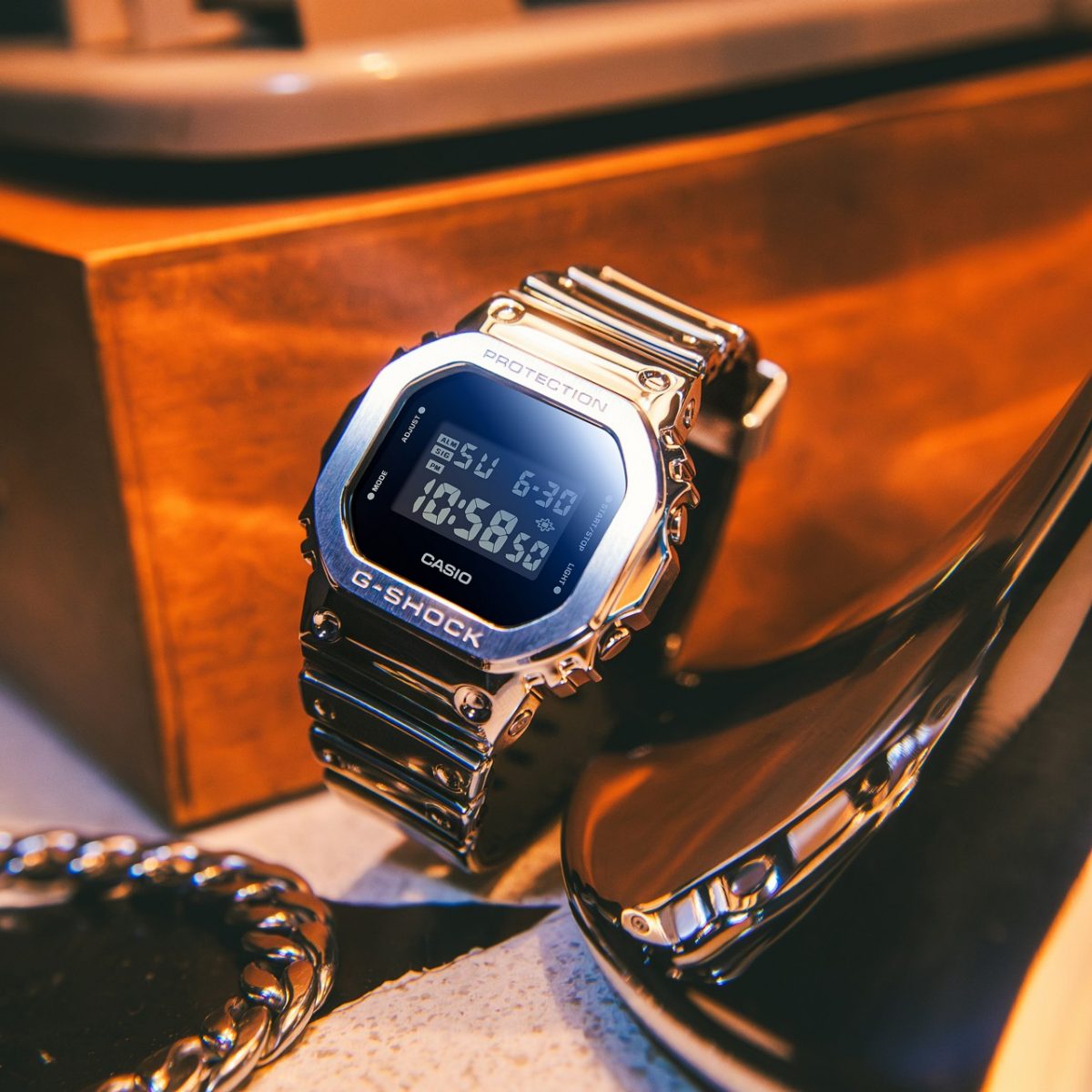 G-SHOCK GM-5600YM-8 手表 银色 #2