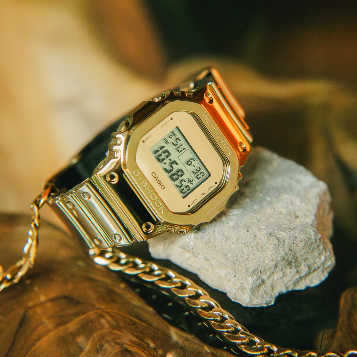 G-SHOCK GM-5600YMG-9 手表 金色 #2