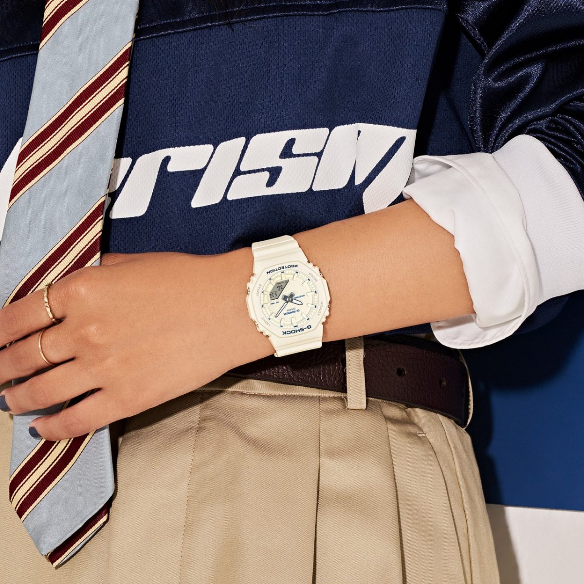 G-SHOCK GMA-P2100BA-7A 手表 白色 #2