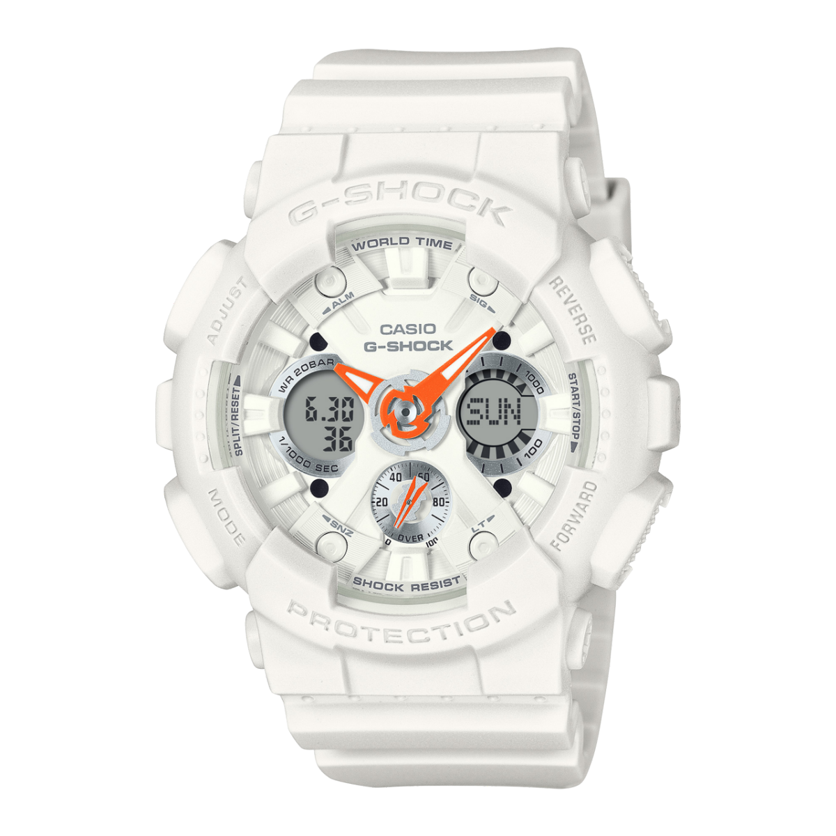 G-SHOCK GMA-S120SA-7A1 手表 白色 #1